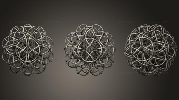 Geometric shapes (Oracle Existence, SHPGM_0715) 3D models for cnc